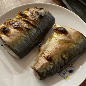 鯖の白味噌づけのオリーブオイル焼き